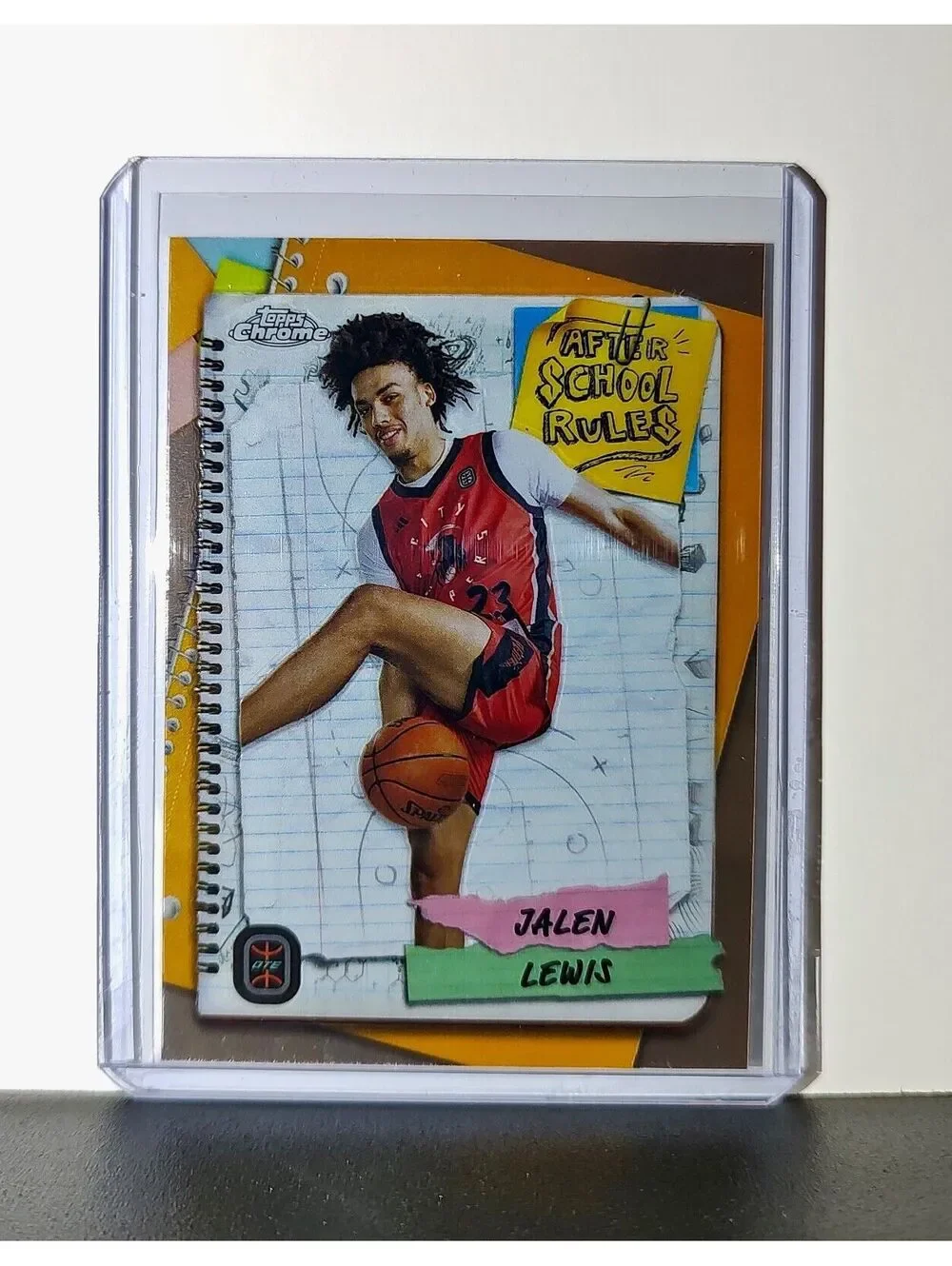 Jalen Lewis 2023-24 Topps Chrome Overtime #ASR-7 After School Rules City Reapers
